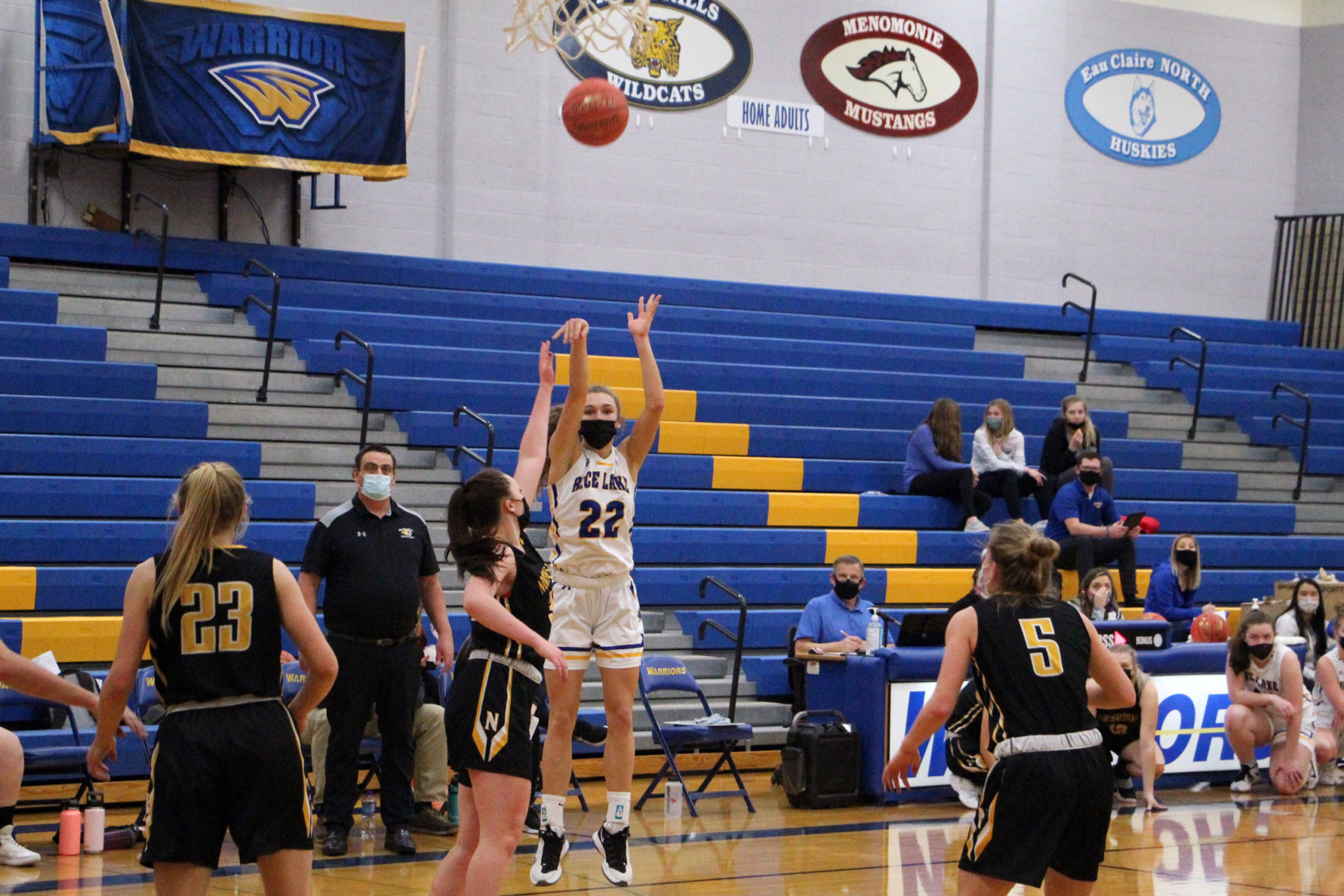 Rice Lake girls basketball vs. Northwestern 12-30-20